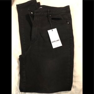 C’est toi Black denim jeans